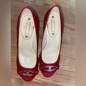 Authentic Celine Peep Toe Shoes